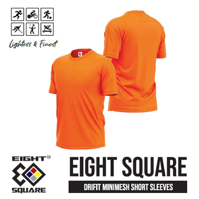 Eight Square Drifit Minimesh Short Sleeves